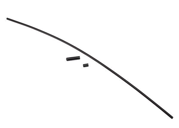 Black Antenna Tube and Cap