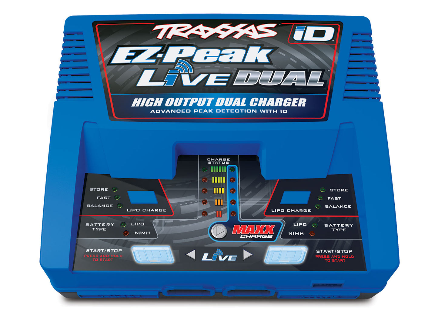 EZ-Peak Live Dual NiMH LiPo Charger 200W with iD Auto Battery Identification