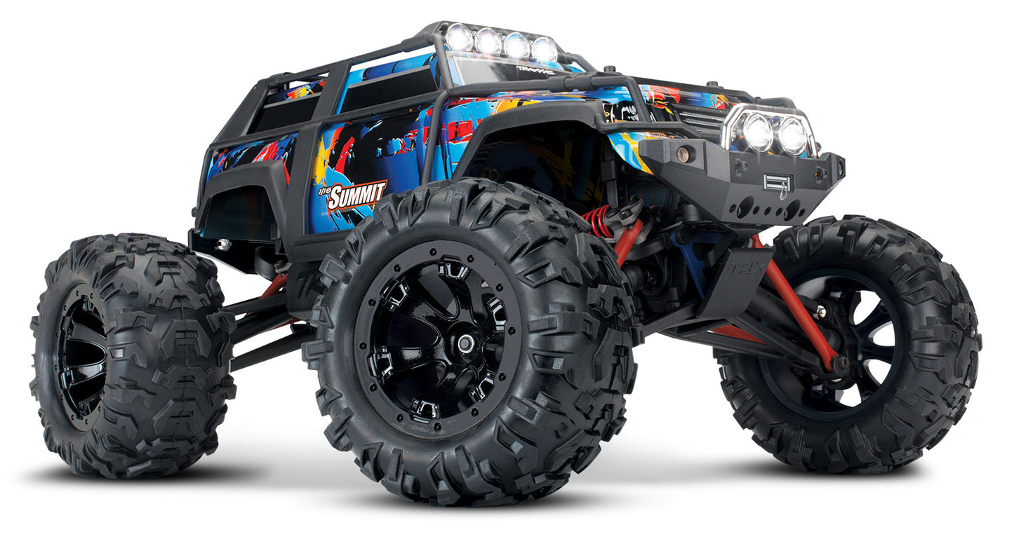 Rnr Summit: 1/16-Scale 4Wd Electric Extreme Terrain Monster Truck With Tq 2.4Ghz Radio System