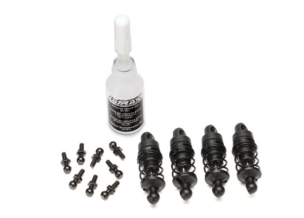 4pk Oil-Less Shocks (Assembled With Springs) for LaTrax Rally