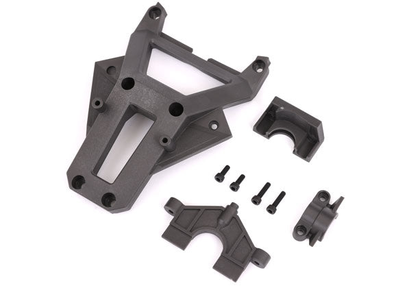Servo Mount / Bulkhead Cover / Chassis Brace / Steering Cover / 3X12Mm Cs (2) / 3X8Mm Cs (2)