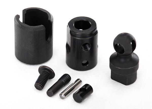 Transmission or Differential Output Drive (Pin Retainer (1) / Drive Cup (1) / Drive Ball (1) / Drive Pin (1) / 3X10 Screw Pin (1) / Cross Pin (Black) (1) 3X6 Bcs With Threadlock (1))