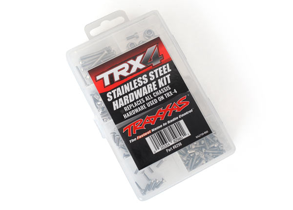 Stainless Steel Trx-4 Hardware Kit (Contains All Stainless Steel Hardware Used On Trx-4)