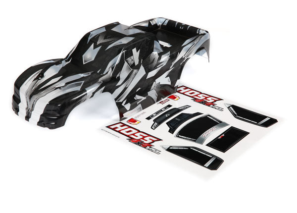 Prographix Hoss 4X4 Vxl Body / Lights Decal Sheet Grille Window