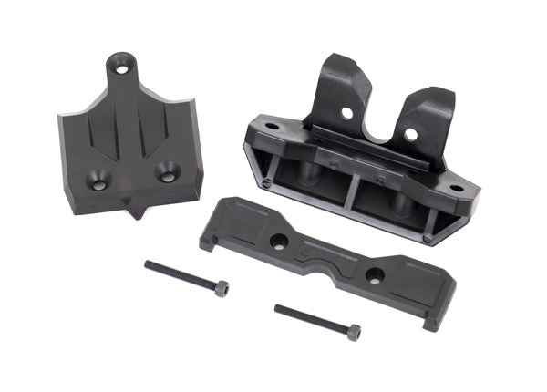 Rear Bumper, Rear Skidplate, and Rear Tie Bar Mount and 2 3X25 Cs