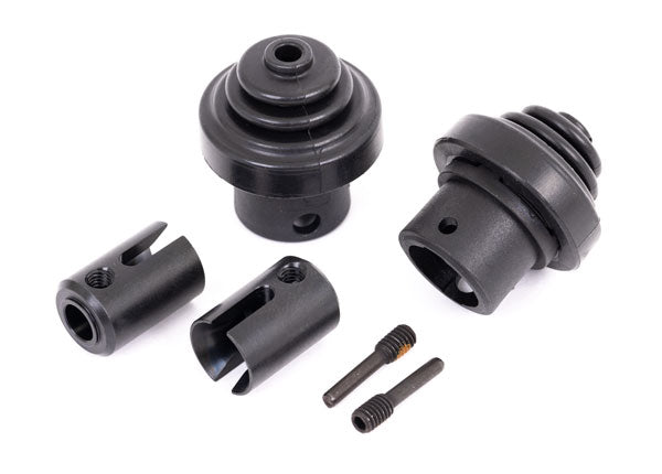 Front Or Rear Hardened Steel Drive Cup (For Differential Pinion Gear) / 2 Driveshaft Boots / 2 Boot Retainers