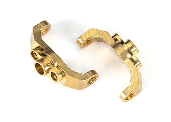 Left & Right Brass Caster Blocks (4 Grams Each)