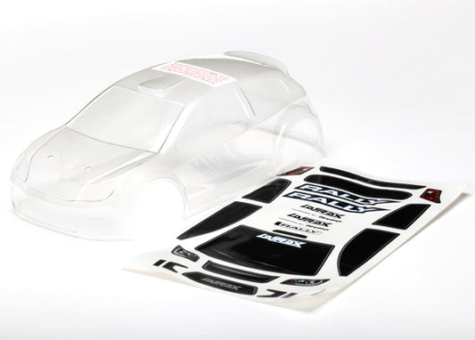 Latrax Clear Rally Body and Decals