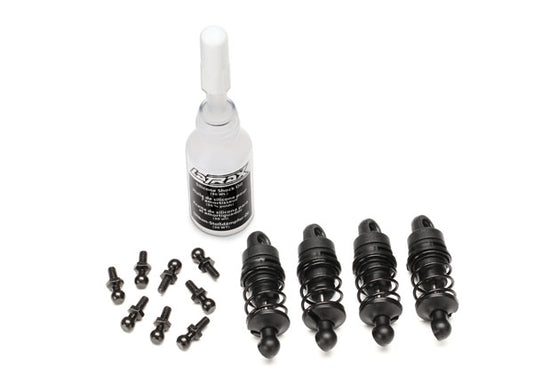 4pk Oil-Less Shocks (Assembled With Springs) for LaTrax Rally