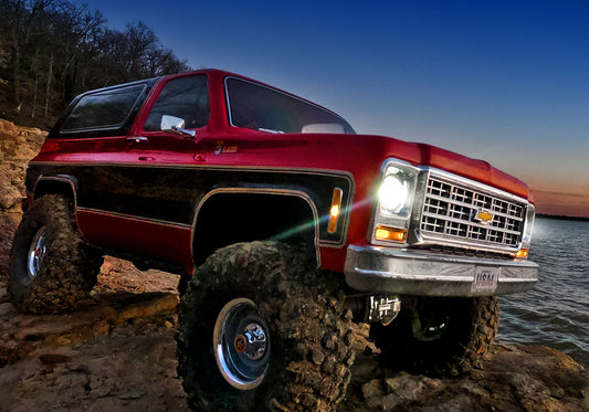 Pro Scale Led Light Set, for Trx-4 Chevrolet Blazer Or K10 Truck (1979) With Power Module (Contains Headlights, Tail Lights, Side Marker Lights, & Distribution Block)