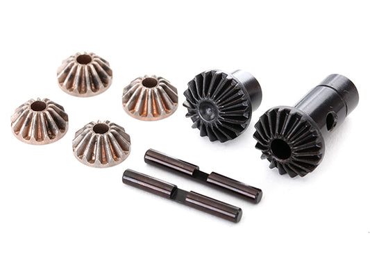Differential Gear Set (Output Gears (2), Spider Gears (4), Spider Gear Shaft (2))