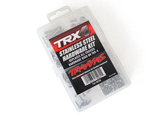 Stainless Steel Trx-4 Hardware Kit (Contains All Stainless Steel Hardware Used On Trx-4)