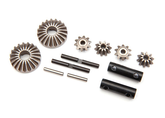 Differential Gear Set (Output Gears (2) / Spider Gears (4) / Spider Gear Shaft (2) / Output Shaft (2) / 2.5X13.8 Pin (2))