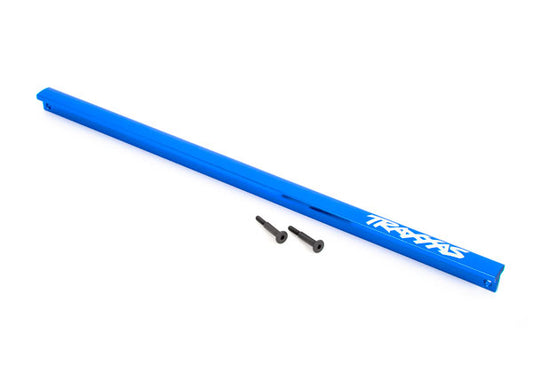 Chassis Brace (T-Bar), 6061-T6 Aluminum (Blue-Anodized) / 2 3X16 Ss