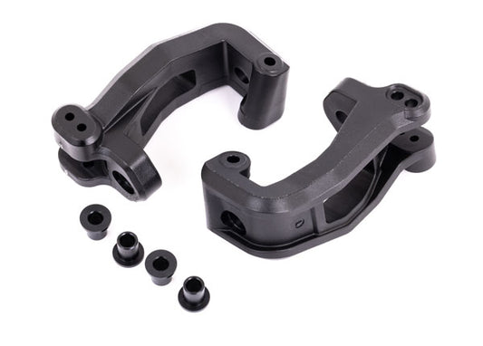 Left & Right Caster Blocks (C-Hub) and 4 Kingpin Bushings