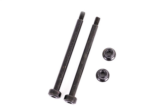 2pk Suspension Pins, Outer, Front, 3.5X48.2mm (Hardened Steel) / 2 Flanged M3x0.5mm Nl