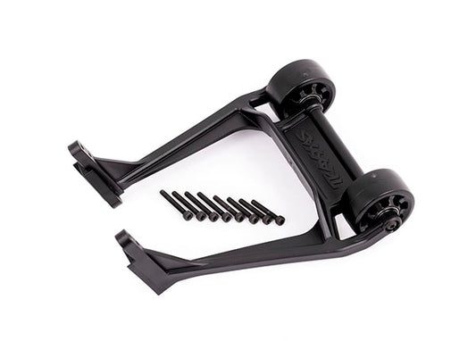 Black Assembled Wheelie Bar and 8 3X20 Cs