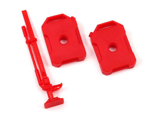 Left & Right Fuel Canisters / Jack (Red) (Fits #9712 Body)