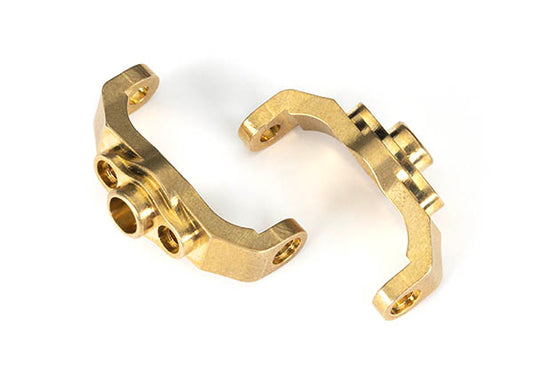Left & Right Brass Caster Blocks (4 Grams Each)