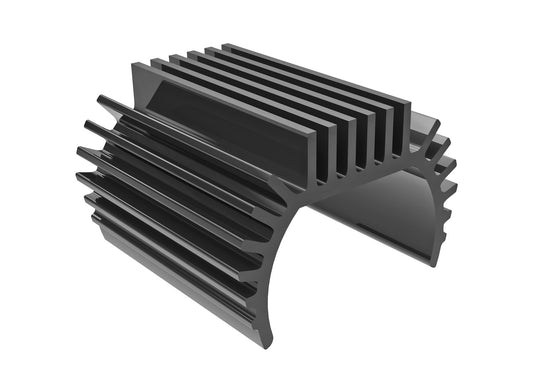 Titan 87T Motor Heat Sink (6061-T6 Aluminum, Dark Titanium-Anodized)
